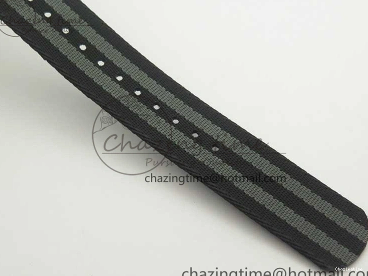 0107 2018 Seamaster Diver 300M VSF Best Edition Black Ceramic Dial on Black Gray Nato Strap A Unique 8057